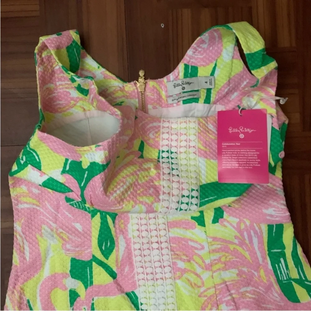Lilly Pulitzer sleeveless fan dance shift dress - Picture 6 of 7